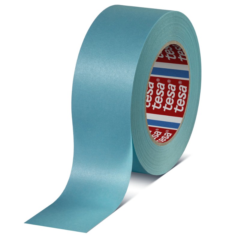 Tesakrepp 4438 19mm/50mtr, blauw